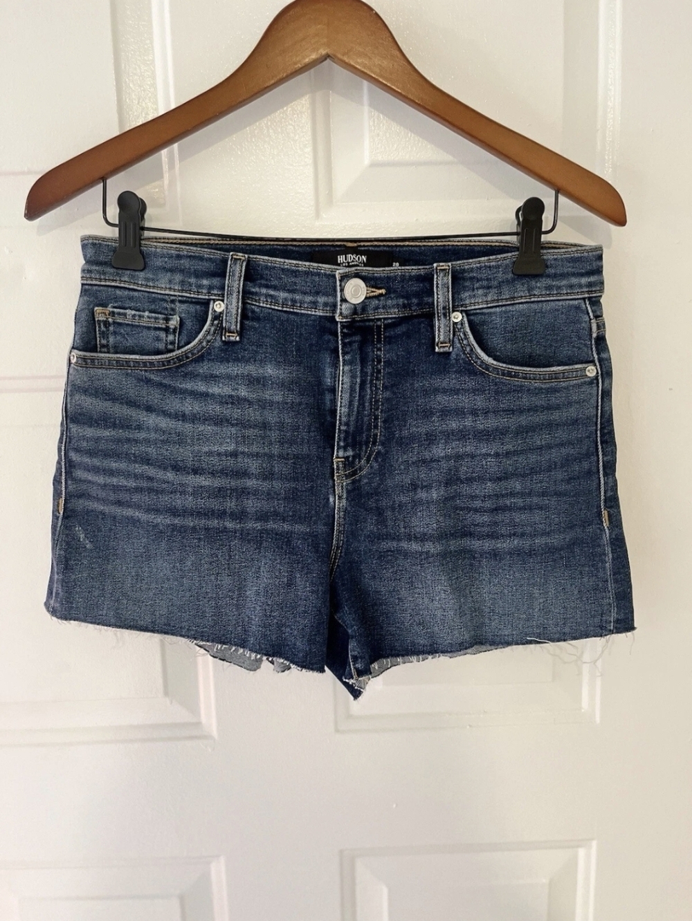 Hudson Jeans Gemma Midrise Denim Shorts